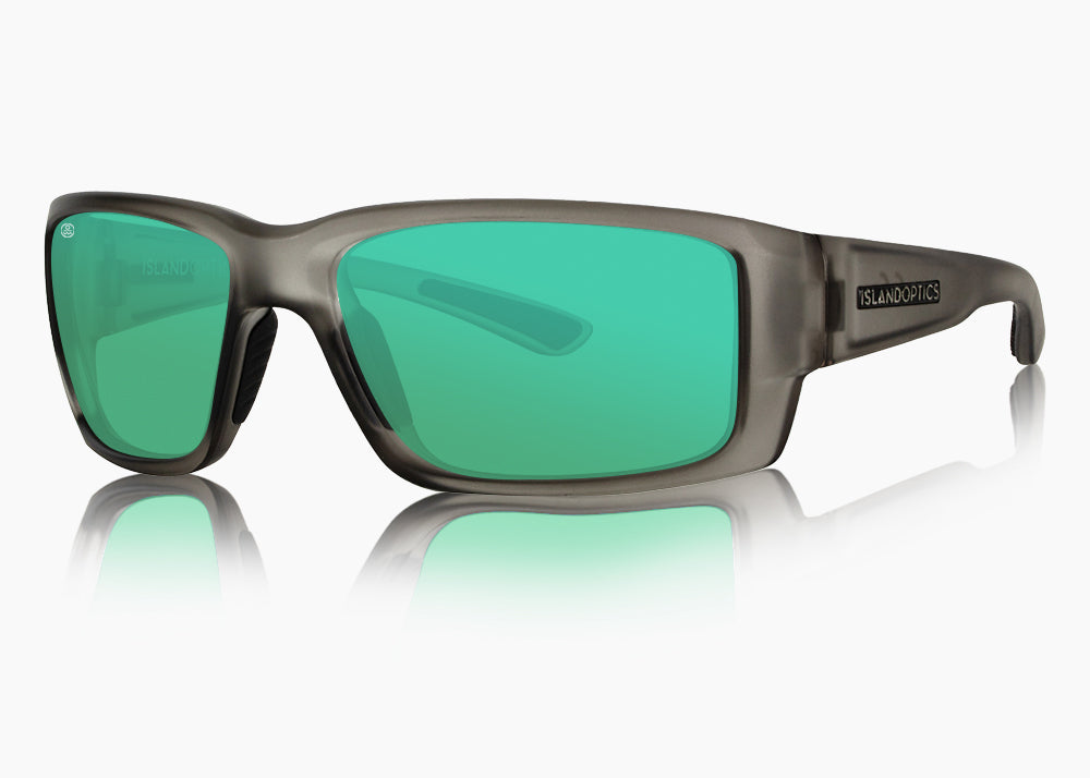 matte translucent gray|green flash mirror