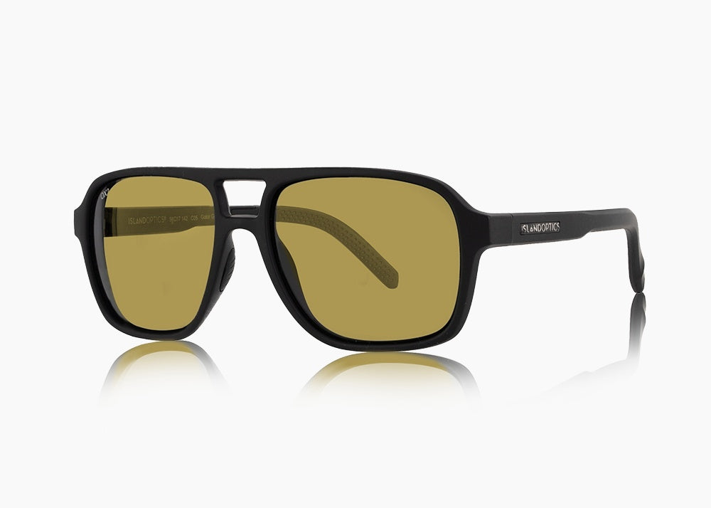 matte black|yellow low light