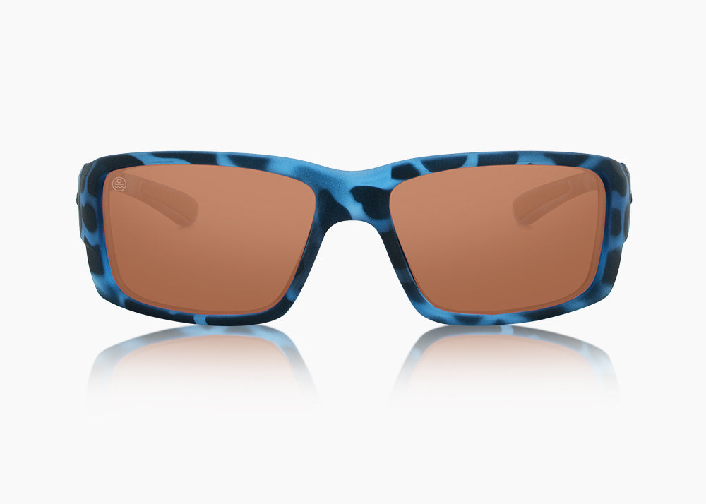 matte blue aqua tortoise|brown 12