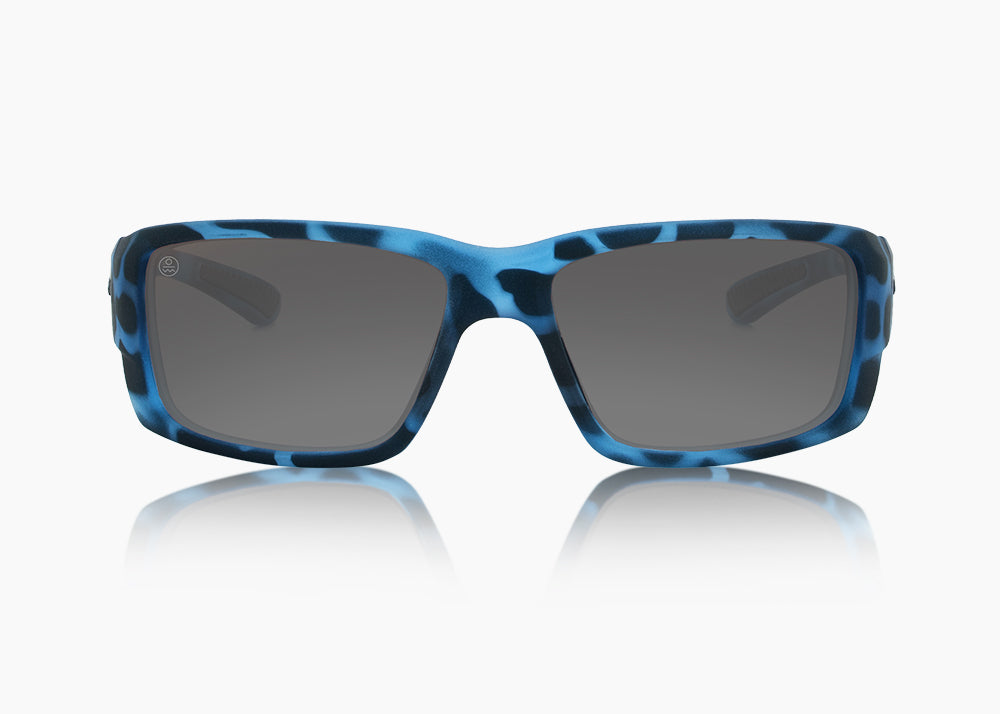 matte blue aqua tortoise|gray 12