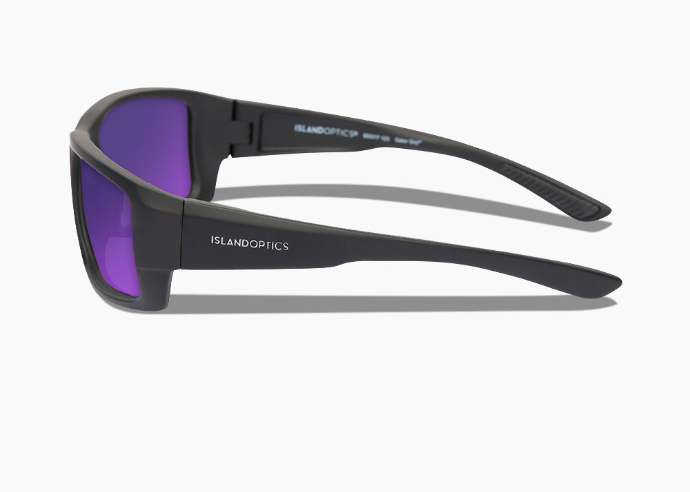 matte black|purple nova mirror