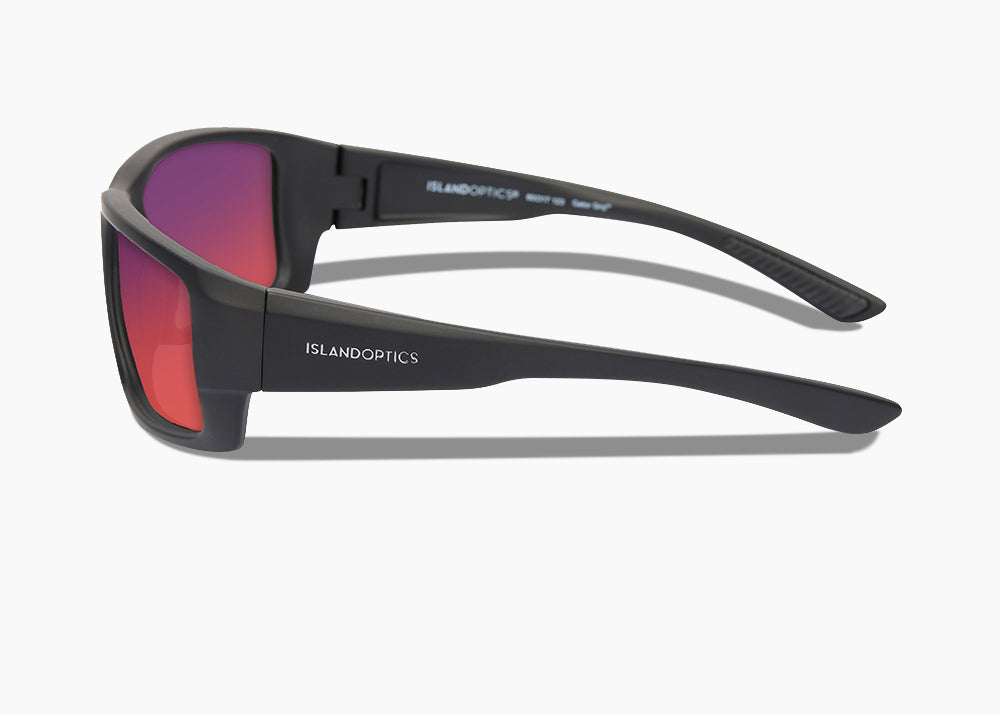 frame|matte black|lens|red sunset mirror