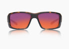 frame|matte tortoise|lens|red sunset mirror