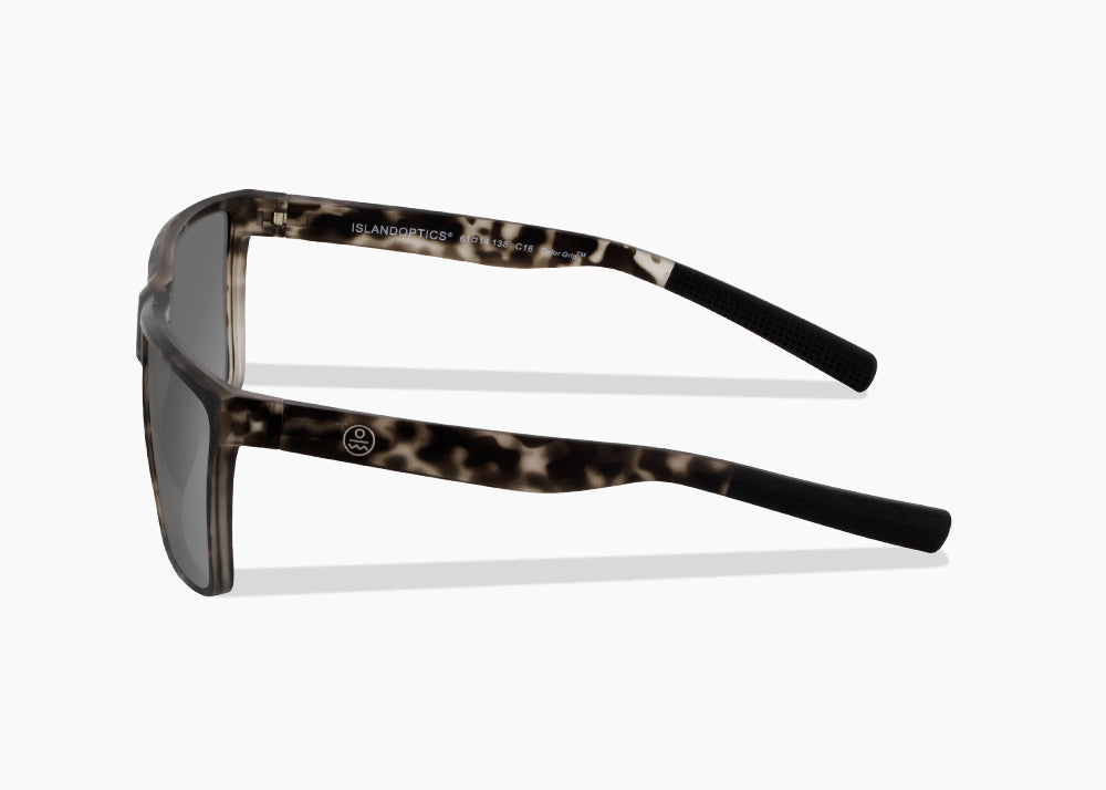 matte black tortoise|gray 12