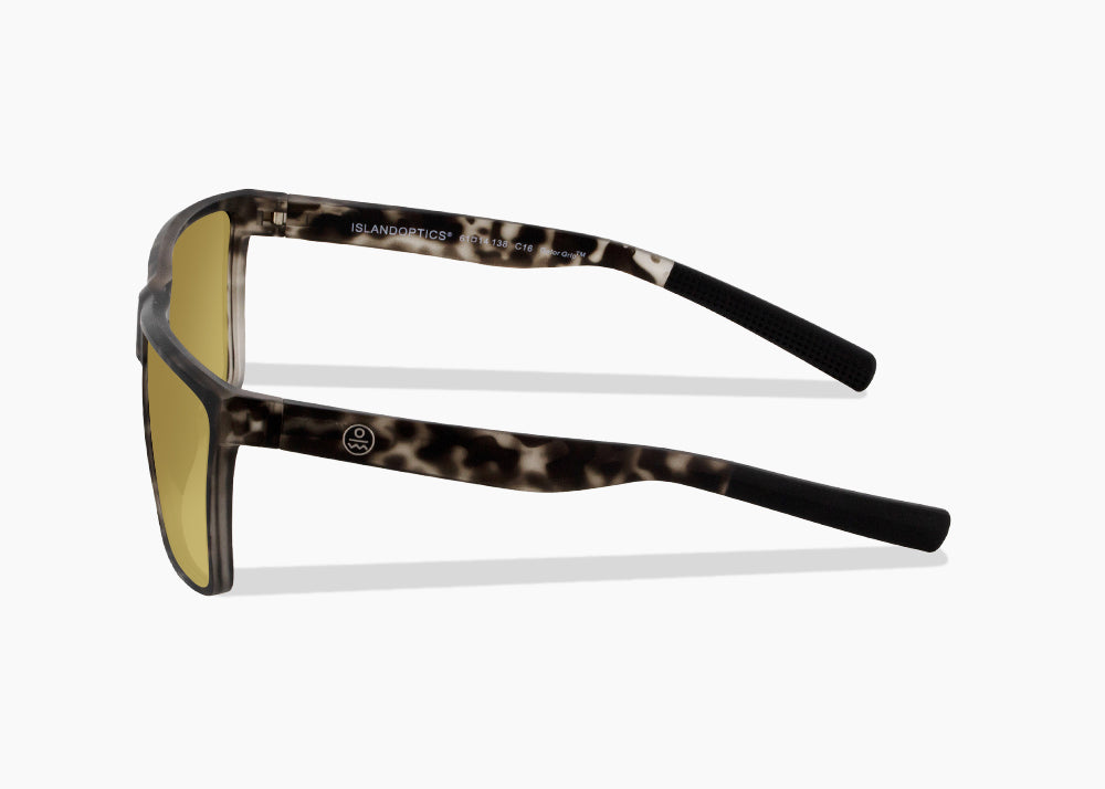 matte black tortoise|yellow low light