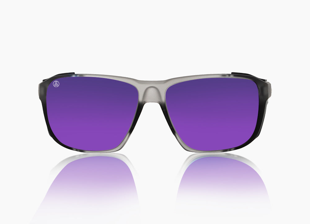 matte translucent gray|purple nova mirror