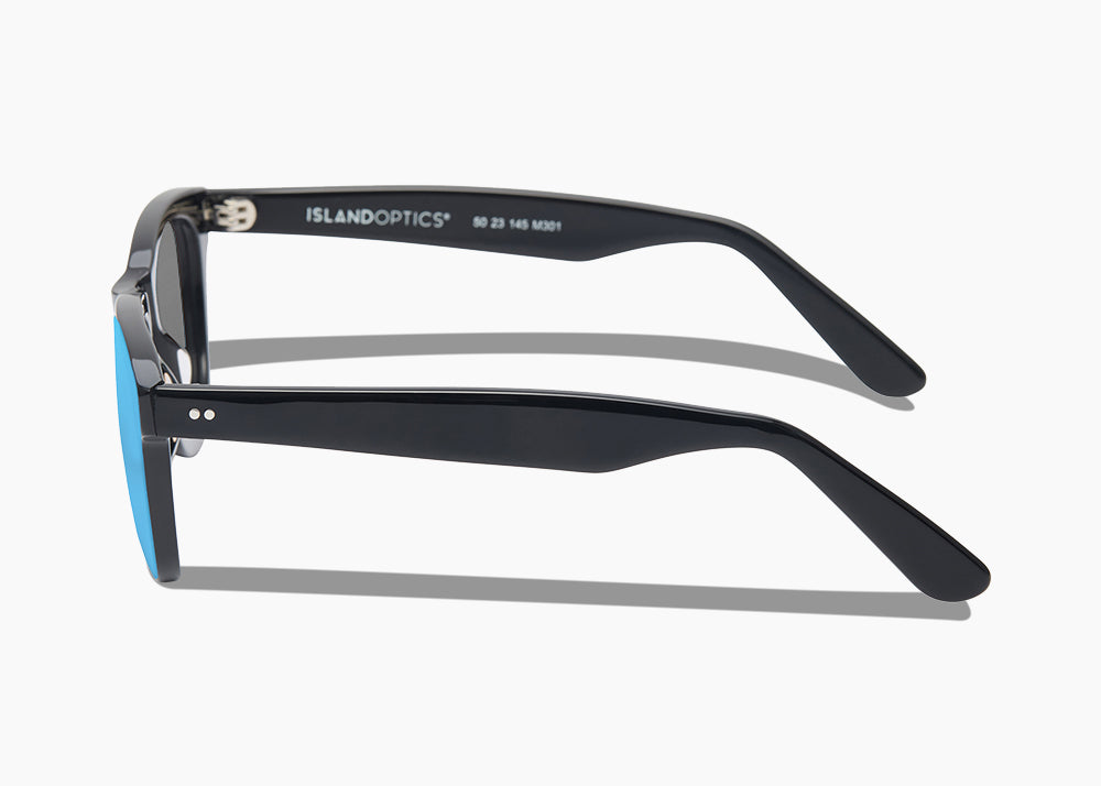 black|blue flash mirror