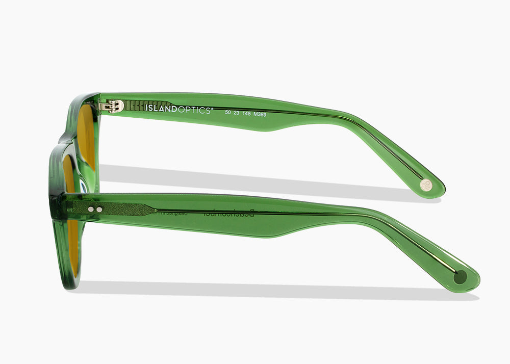 translucent green|yellow low light