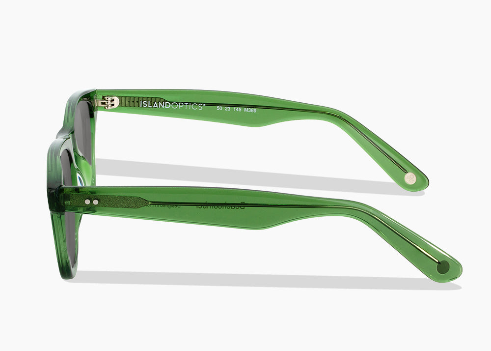 translucent green|red sunset mirror