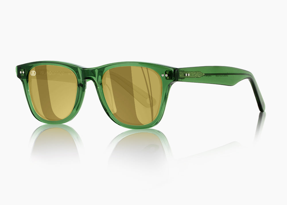 translucent green|yellow low light