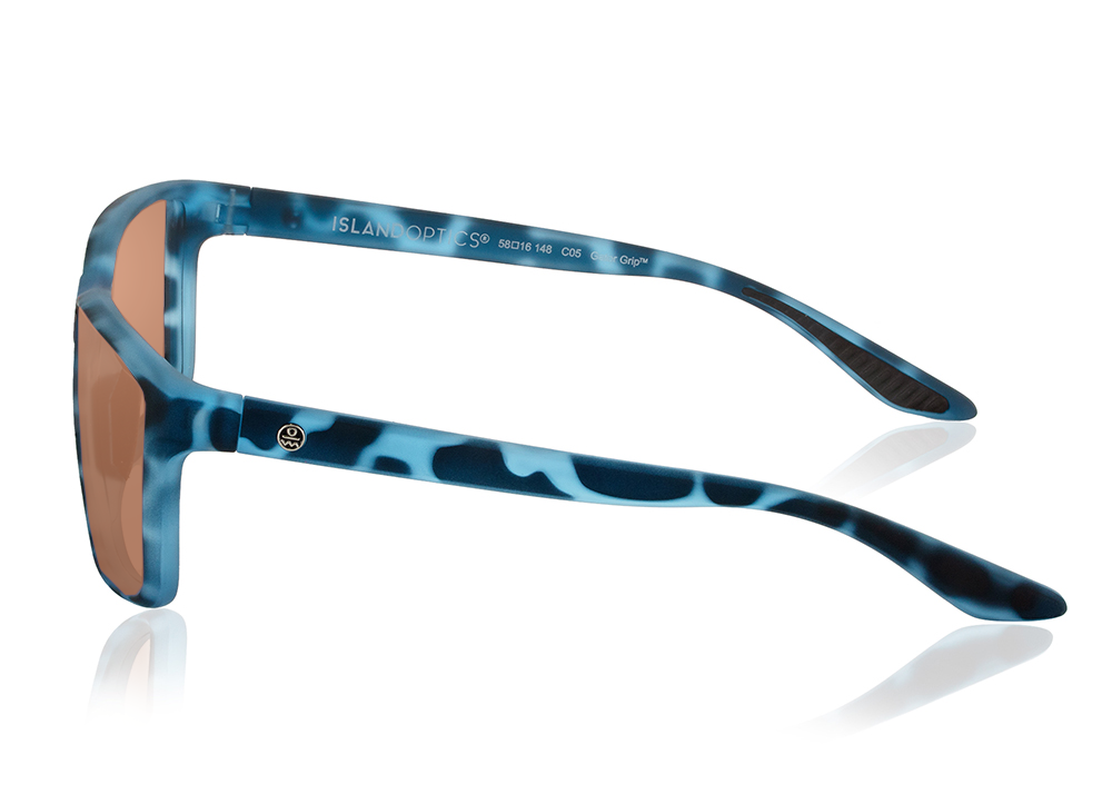 matte blue aqua tortoise|brown 12