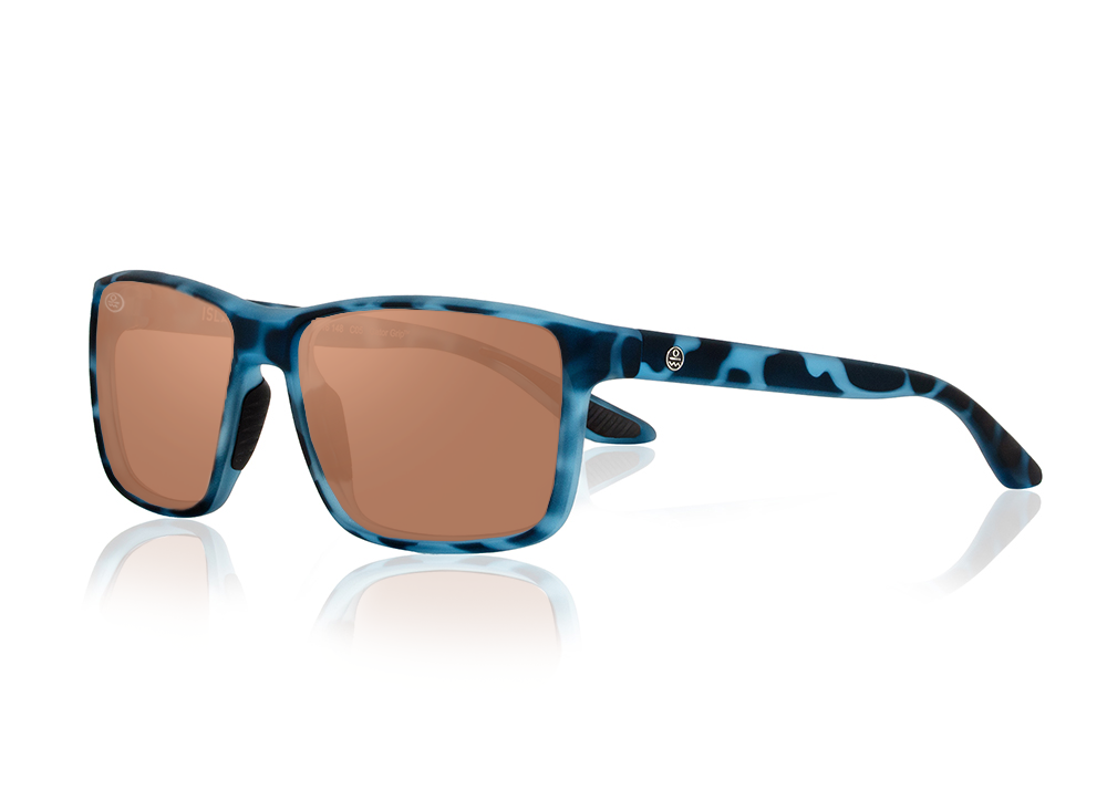 matte blue aqua tortoise|brown 12