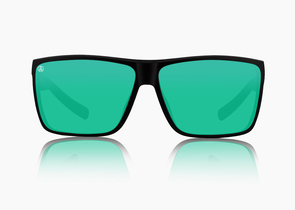matte black|green flash mirror