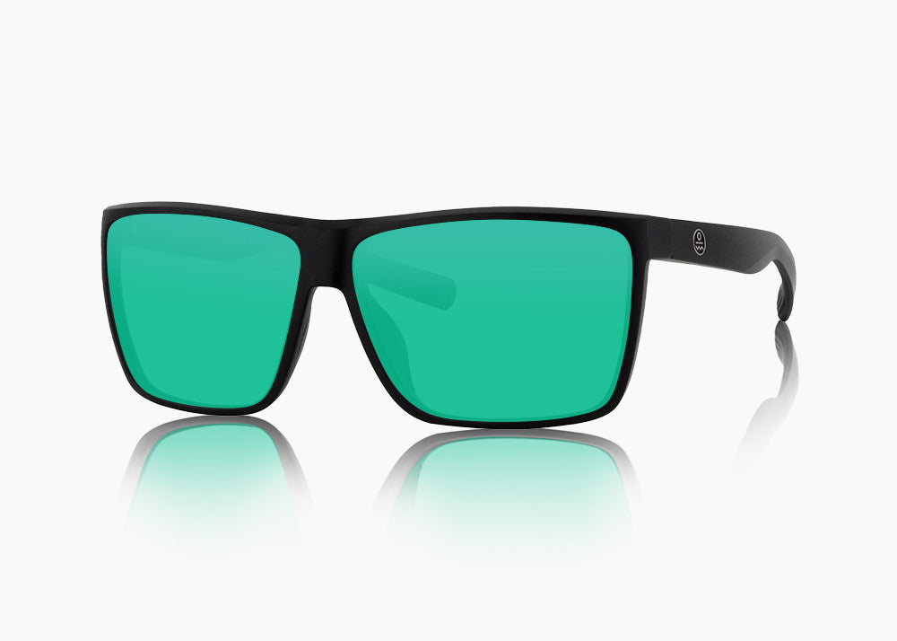 matte black|green flash mirror
