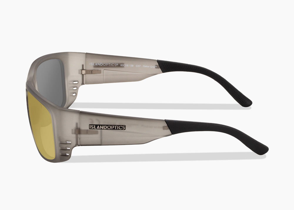 matte translucent gray|yellow low light