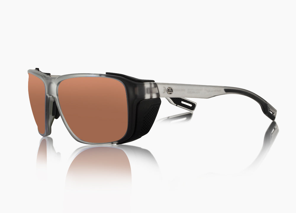 matte translucent gray|brown 12