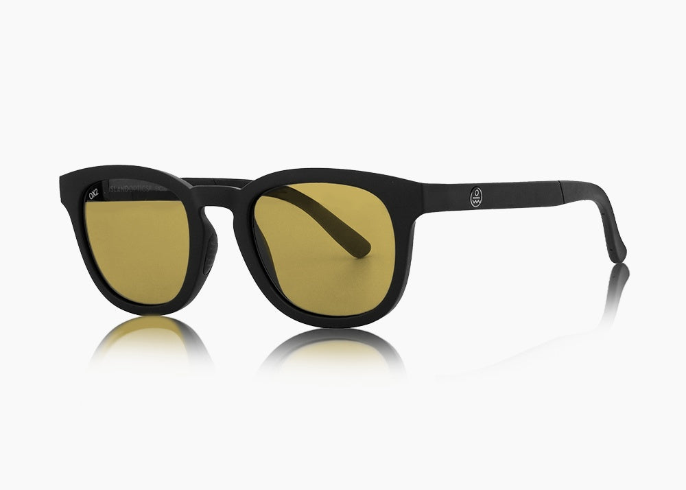 matte black|yellow low light