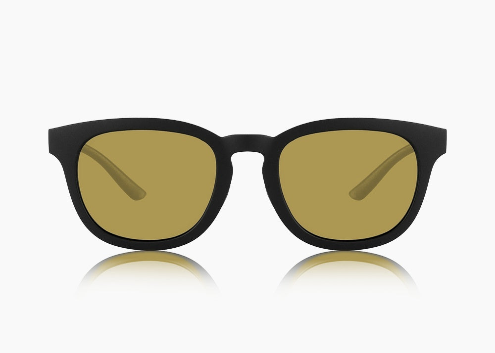 matte black|yellow low light