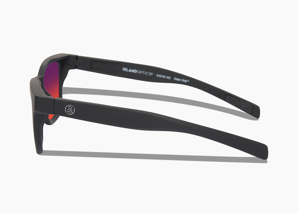 matte black|red sunset mirror