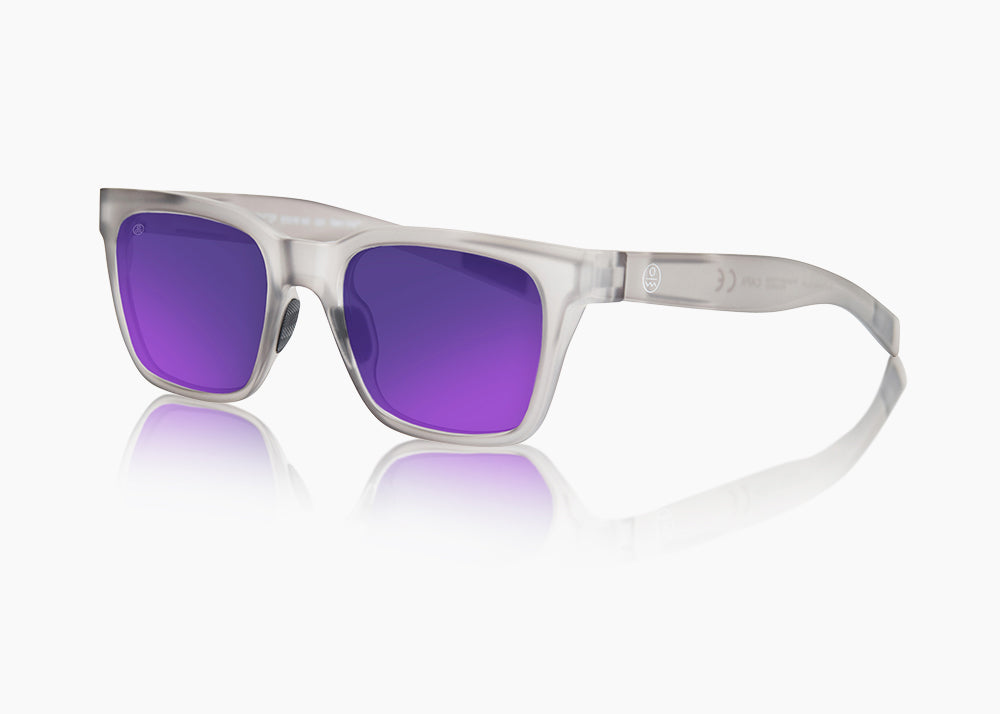matte translucent gray|purple nova mirror