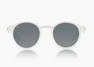 frame|frosted white|lens|gray 12