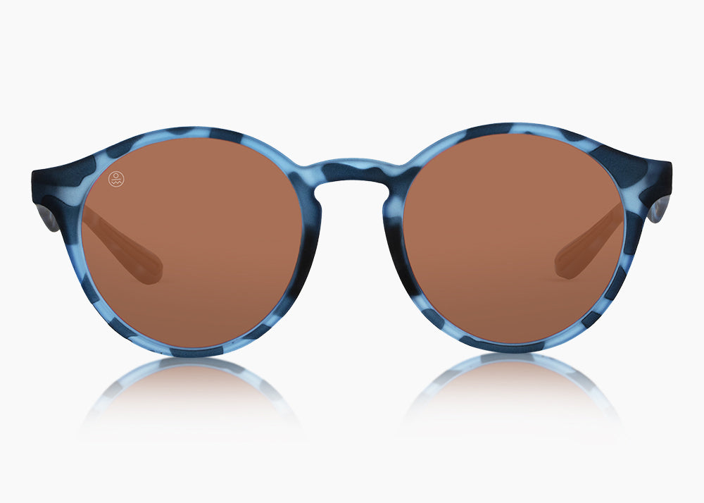 matte blue aqua tortoise|brown 12