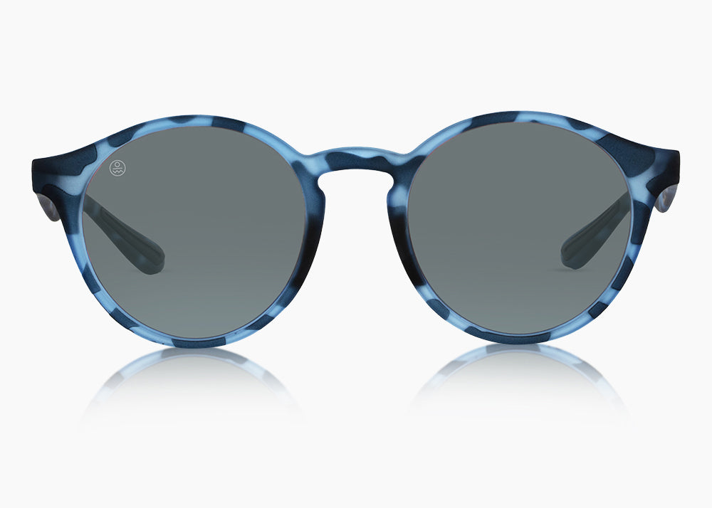 matte blue aqua tortoise|gray 12