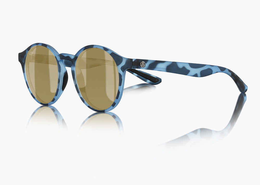 matte blue aqua tortoise|yellow low light