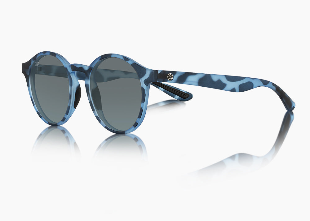 matte blue aqua tortoise|gray 12