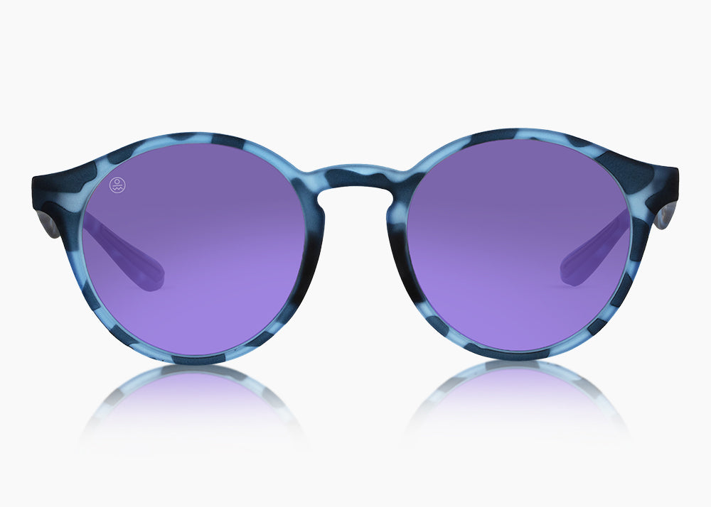 matte blue aqua tortoise|purple nova mirror