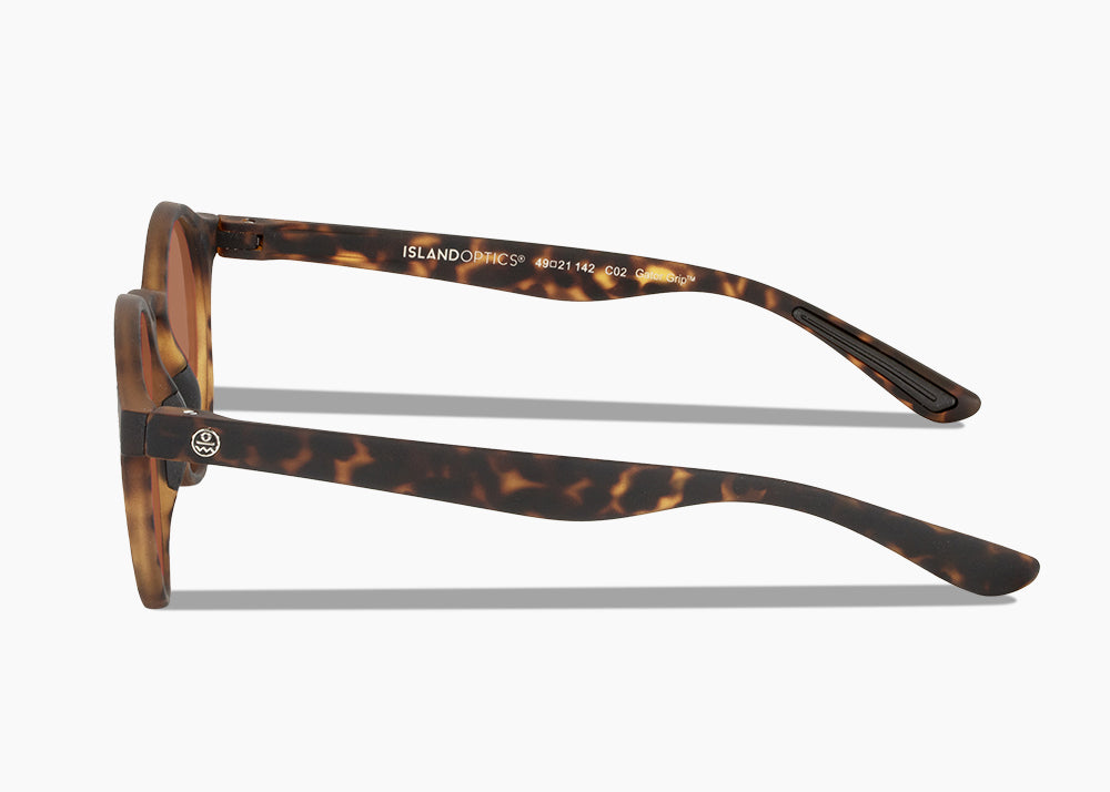 frame|matte tortoise|lens|green flash mirror