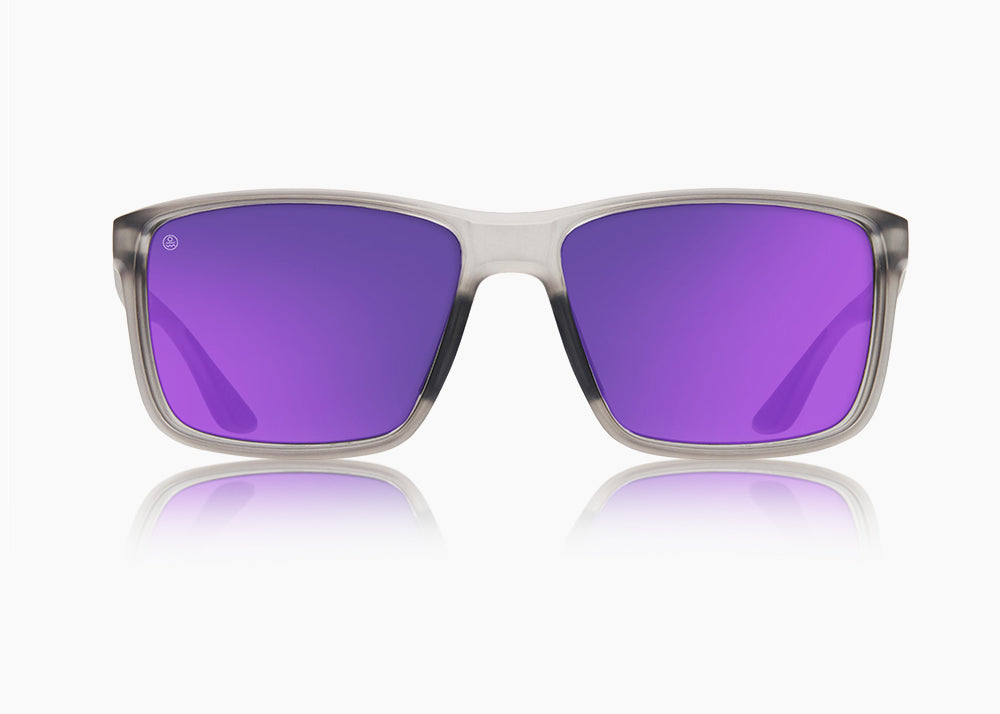 frame|matte translucent gray|lens|purple nova mirror