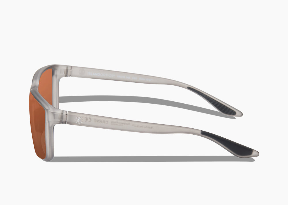 frame|matte translucent gray|lens|brown 12