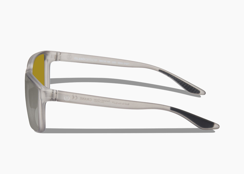 matte translucent gray|yellow low light