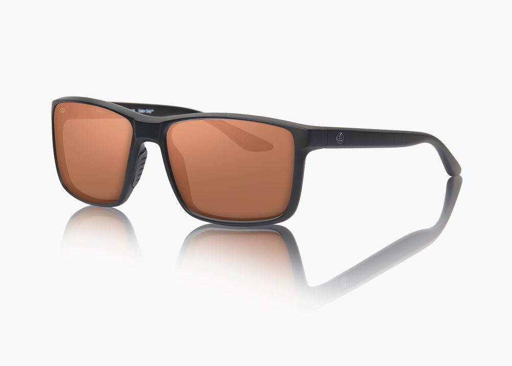 frame|matte black|lens|brown 12