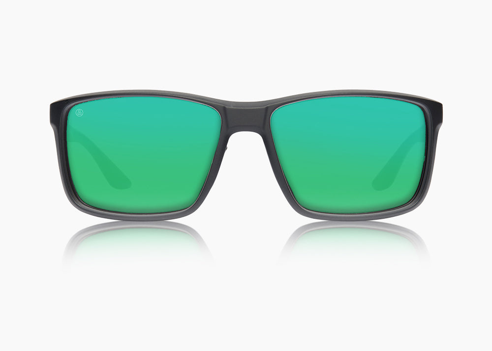 frame|matte black|lens|green flash mirror