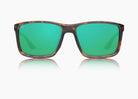 frame|matte tortoise|lens|green flash mirror