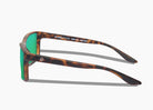 frame|matte tortoise|lens|green flash mirror