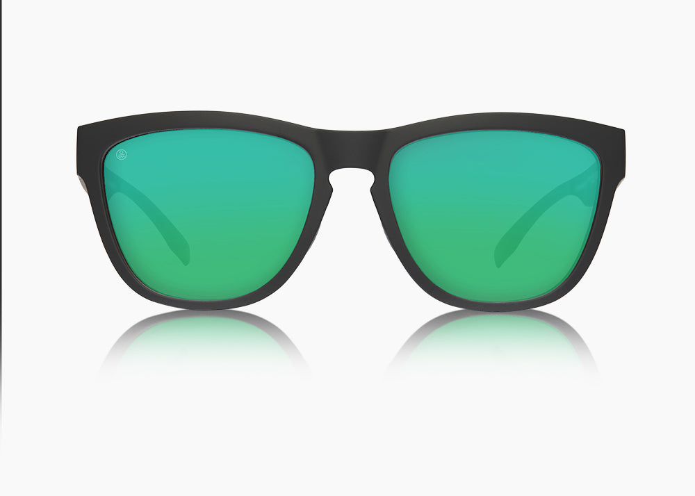 frame|matte black|lens|green flash mirror