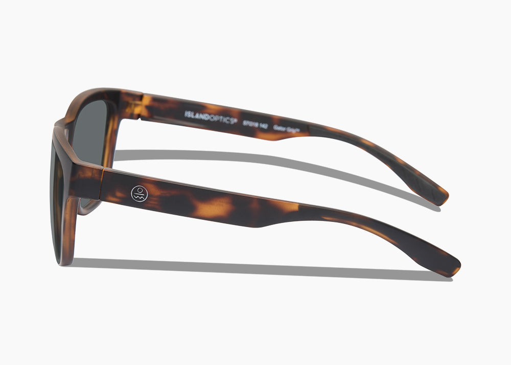 frame|matte tortoise|lens|gray 12