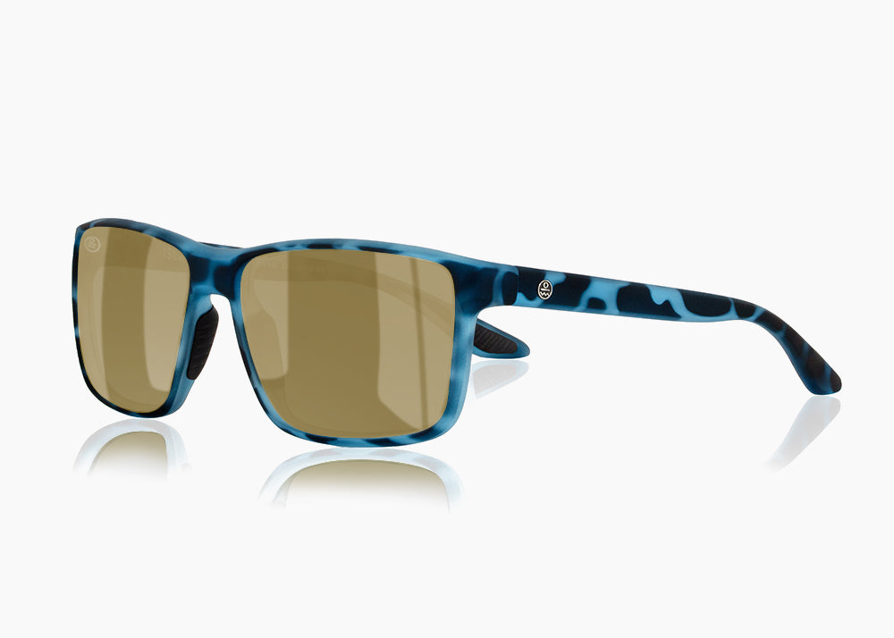 matte blue aqua tortoise|yellow low light