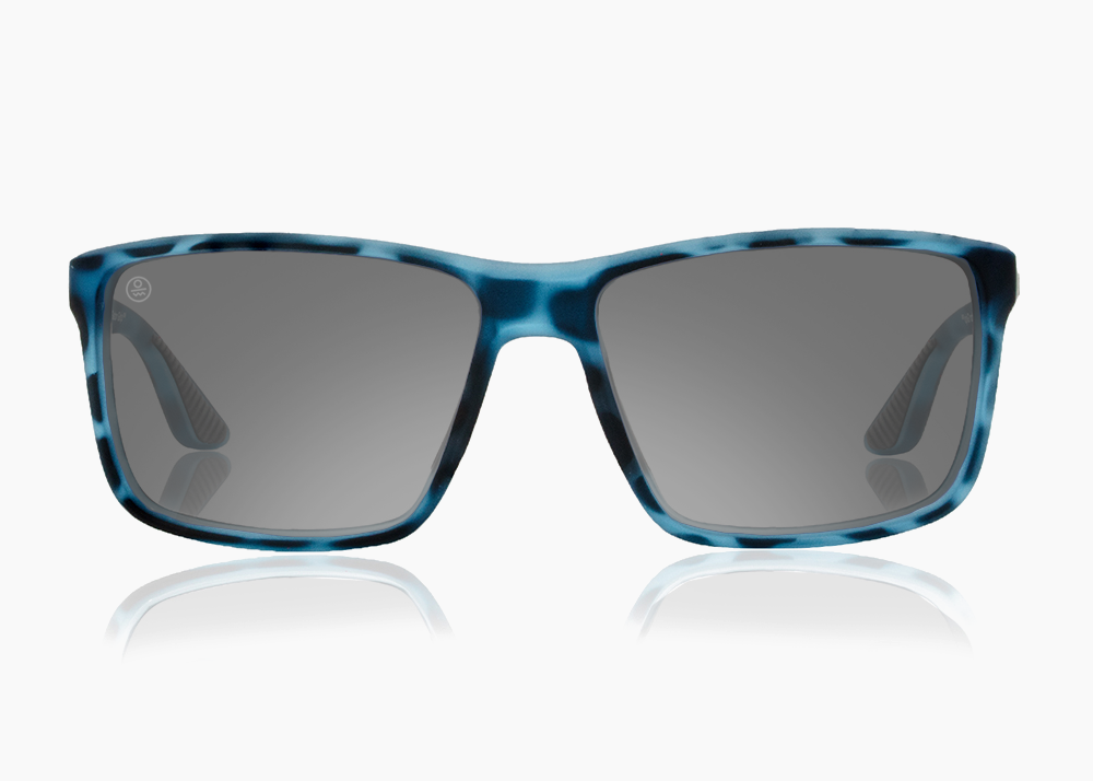 matte blue aqua tortoise|gray 12