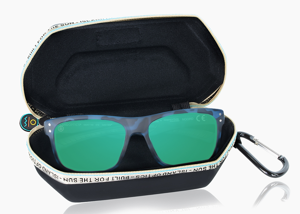 matte blue aqua tortoise|green flash mirror