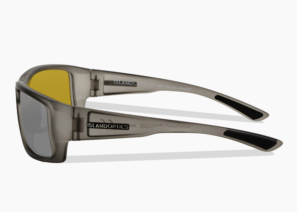 matte translucent gray|yellow low light