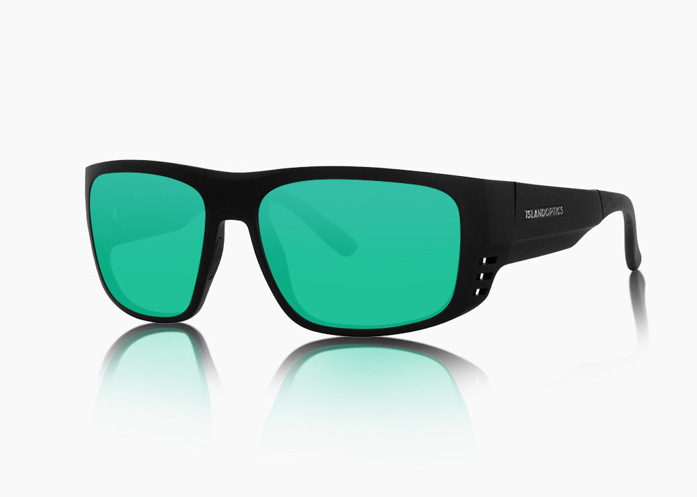 matte black|green flash mirror