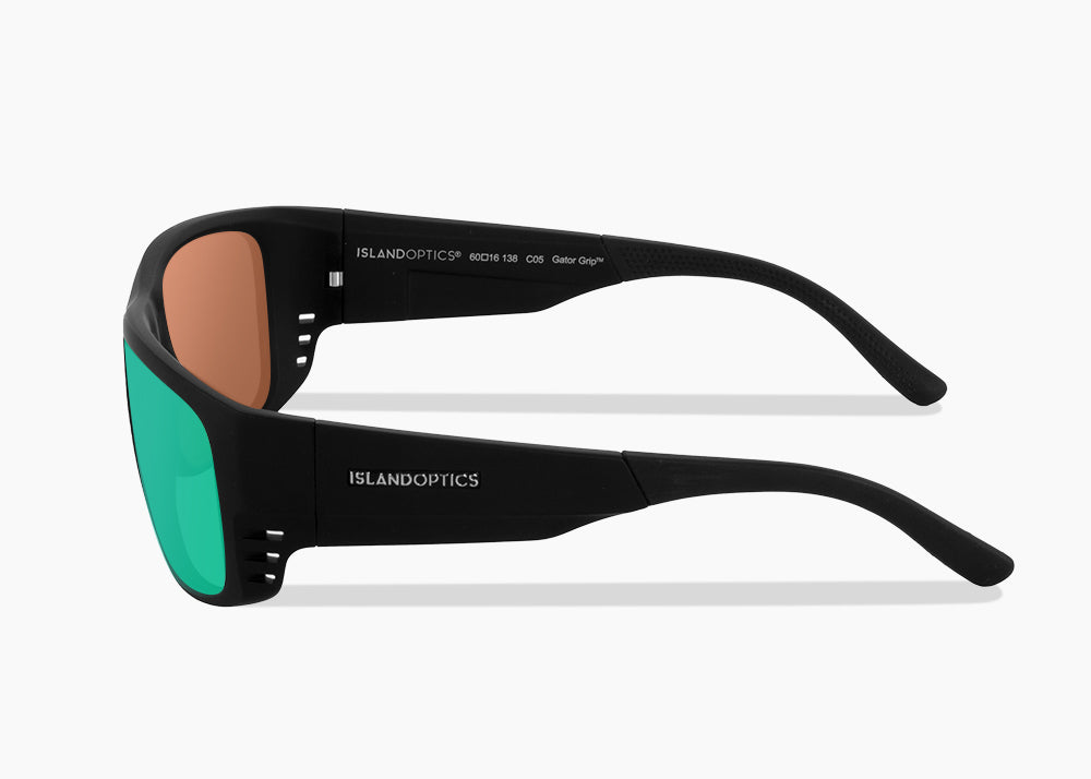 matte black|green flash mirror