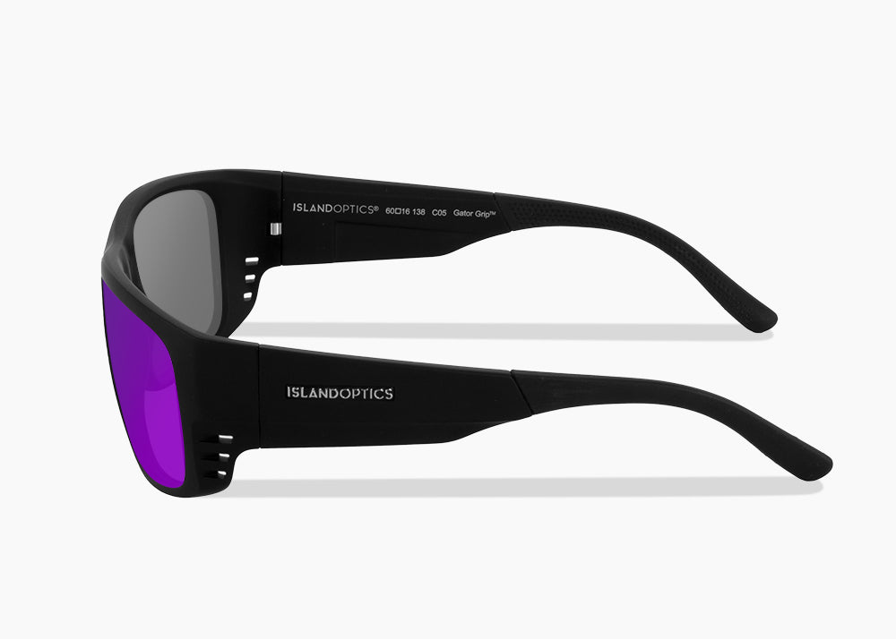 matte black|purple nova mirror