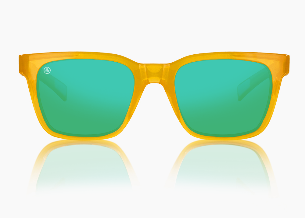 translucent mango|green flash mirror
