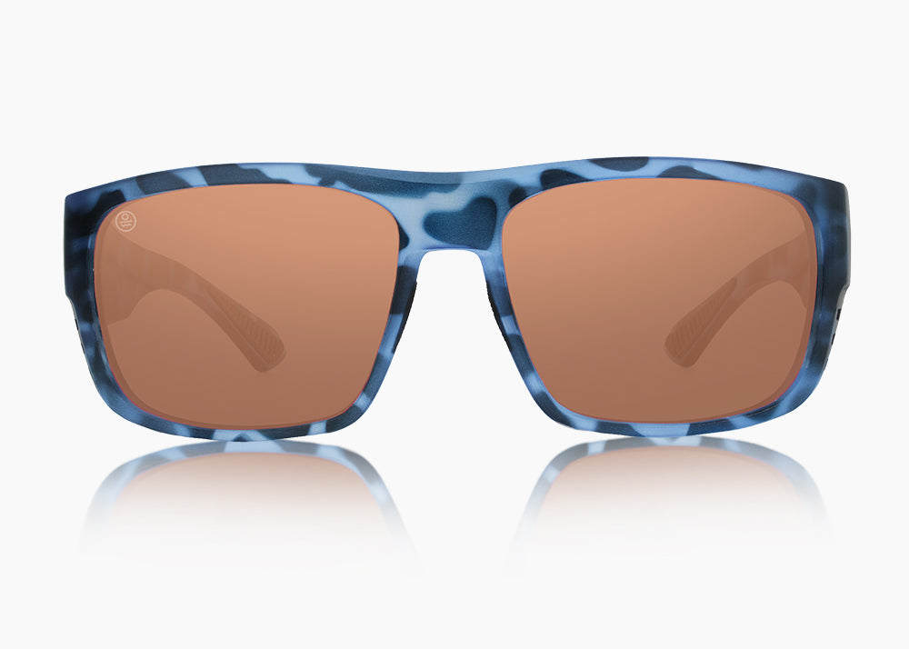 matte blue aqua tortoise|brown 12