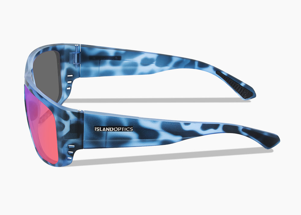 frame|matte blue aqua tortoise|lens|purple nova mirror